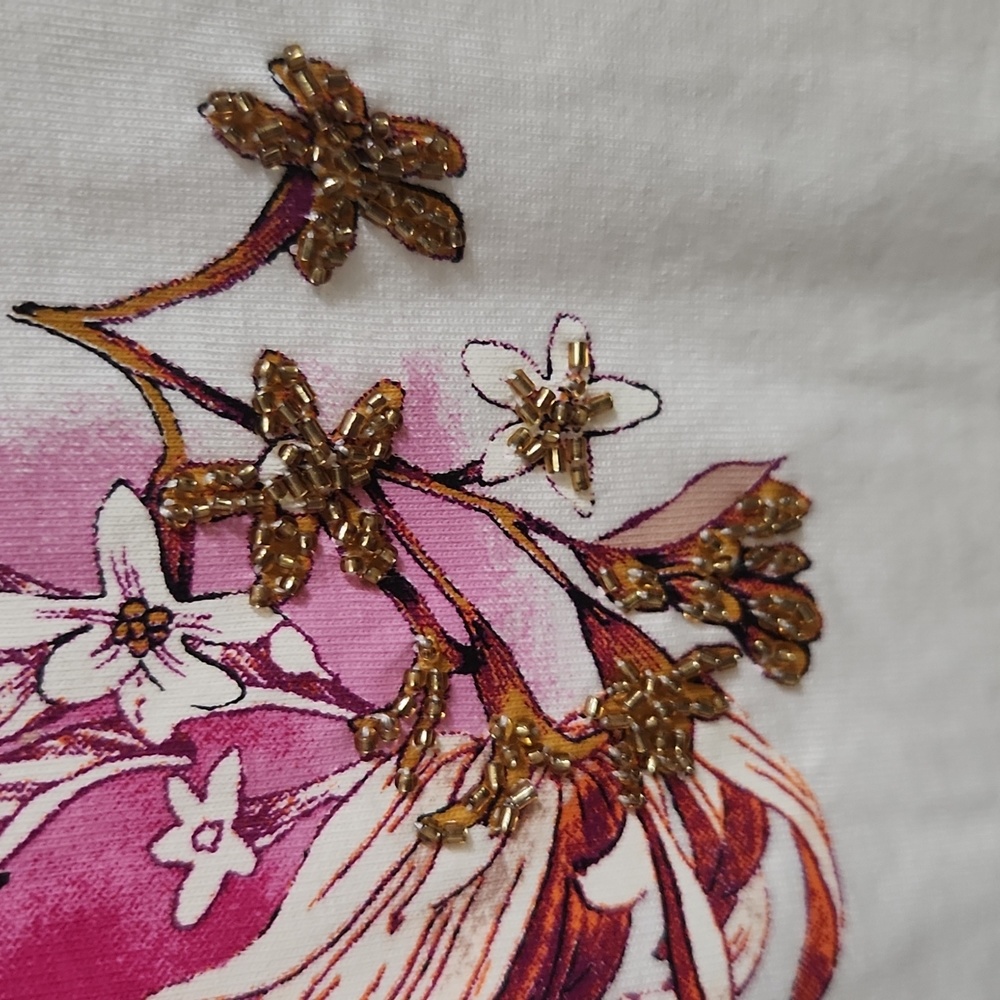 NWT Chicos Floral knit top - Picture 8 of 8
